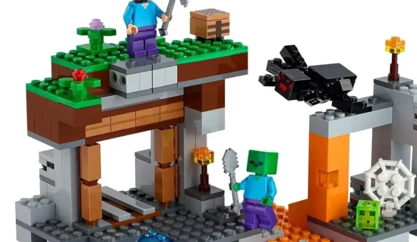 ¡Diversión al máximo! Set LEGO de Minecraft para niños con oferta navideña en Amazon