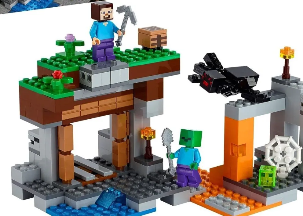 ¡Diversión al máximo! Set LEGO de Minecraft para niños con oferta navideña en Amazon