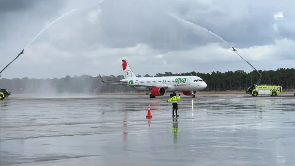 El Aeropuerto Internacional de Tulum cuenta con instalaciones modernas y alusivas a la riqueza natural y cultural de la Riviera Maya. Fotos: Cortesía