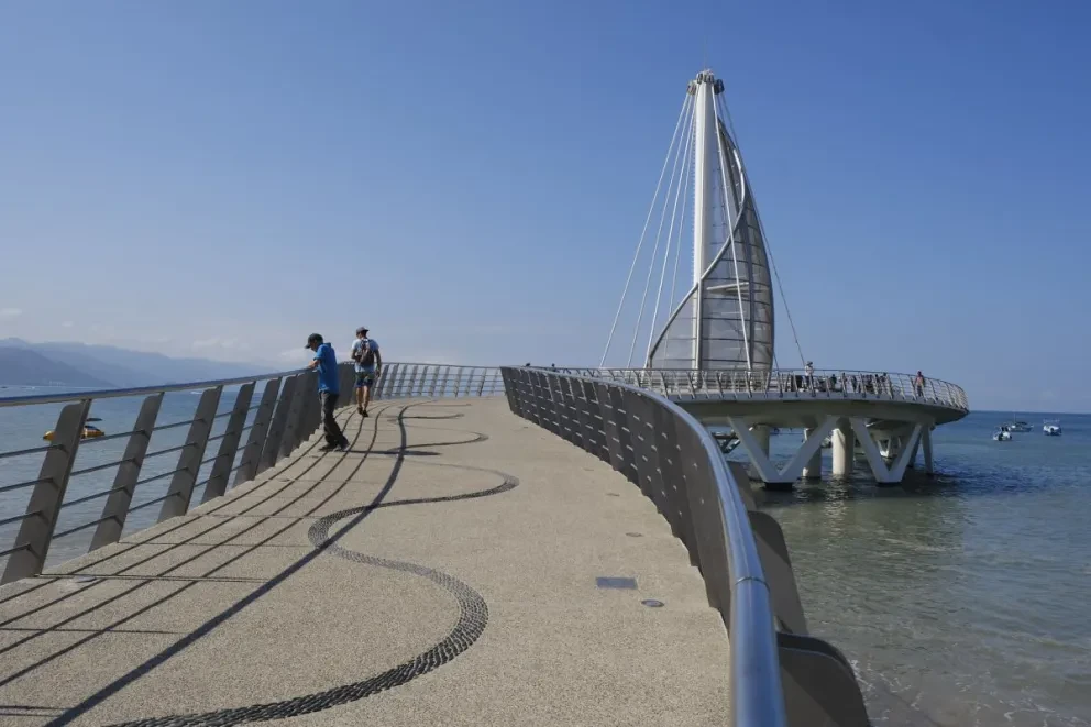 Dale una miradita a la nueva cara del muelle de la Playa de los Muertos en Puerto Vallarta.