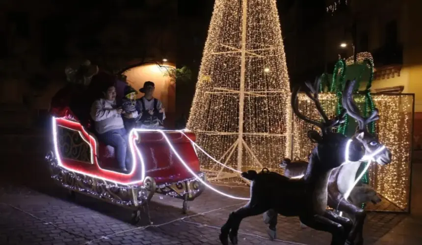 Arranca el Festival Navideño en Zacatecas. Foto: Cortesía