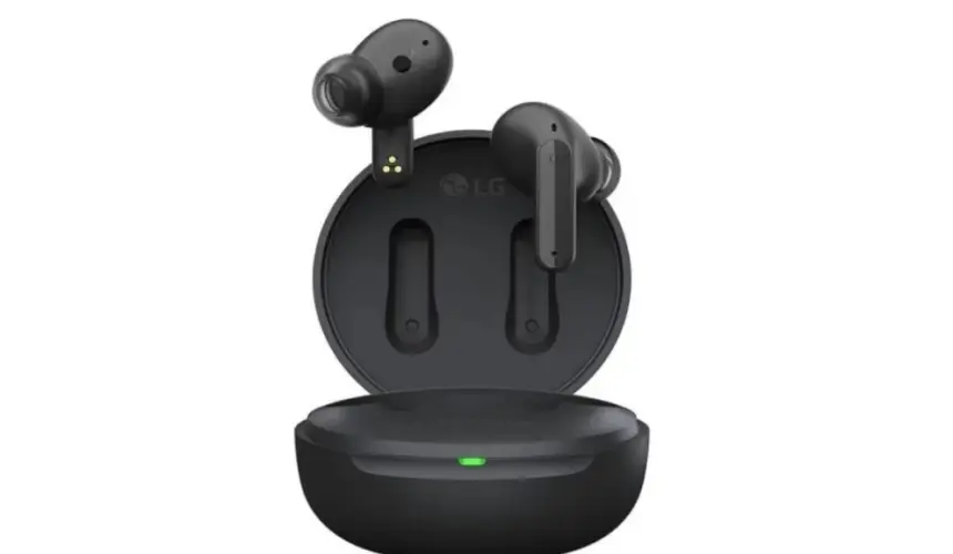 Los auriculares inalámbricos LG Tone Free FP5, incluyen la función de carga rápida, los cuales están en rebaja en Amazon. Foto: Cortesía