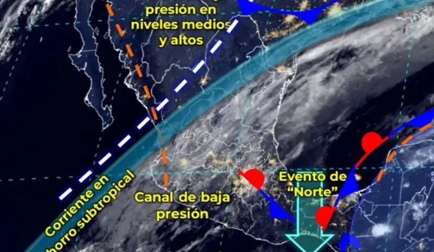 Pronóstico del clima en México hoy lunes 4 de diciembre de 2023: prevén lluvias y chubascos en estos estados