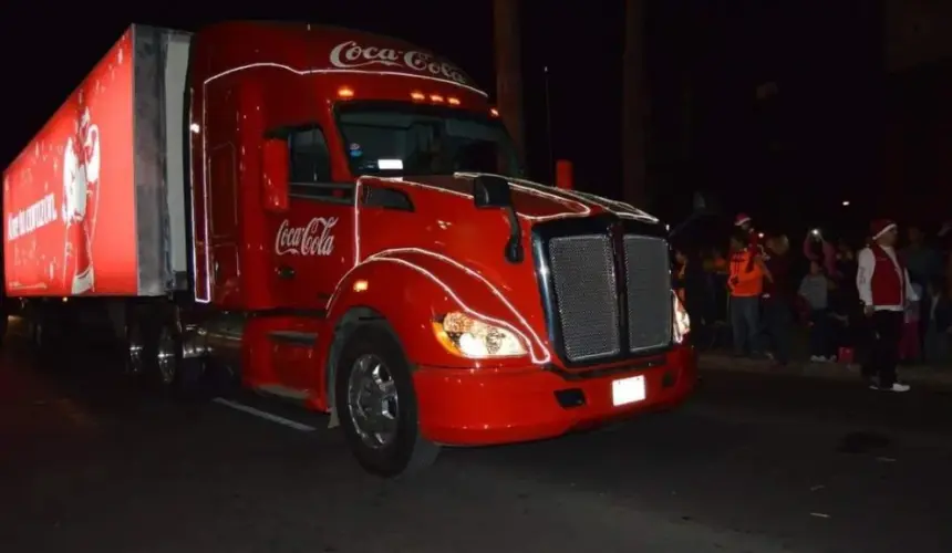 Caravana Coca Cola Culiacán 2023.