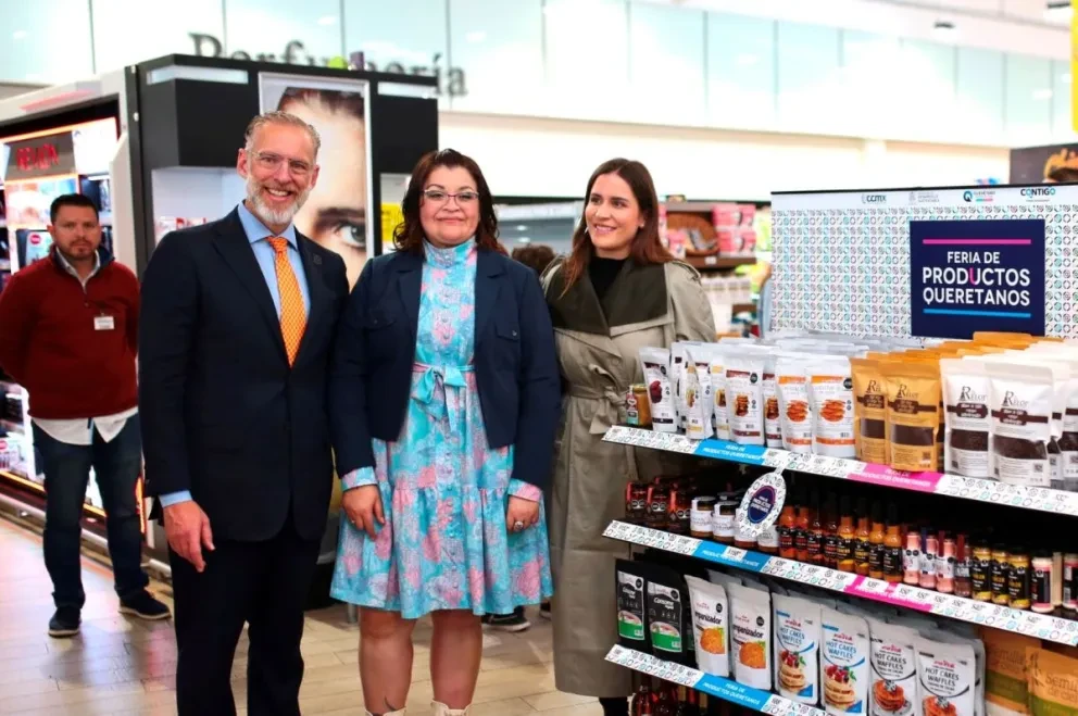 Comienza la Feria de Productos Queretanos en tiendas Chedraui de Querétaro. Foto: Cortesía