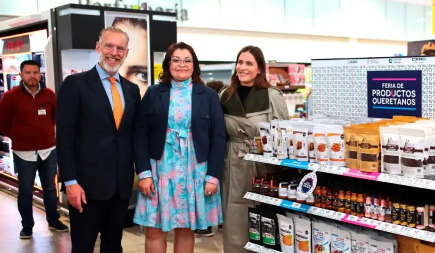 Comienza la Feria de Productos Queretanos en tiendas Chedraui de Querétaro. Foto: Cortesía