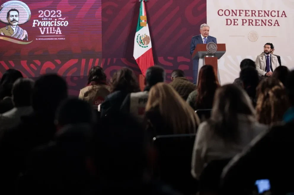 Andrés Manuel López Obrador, presidente de México.