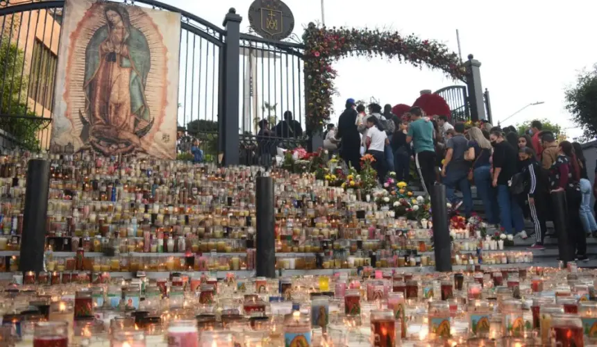 Miles de feligreses acuden cada 12 de diciembre a la iglesia La Lomita para agradecer a la Virgen de Guadalupe. Foto: Tus Buenas Noticias