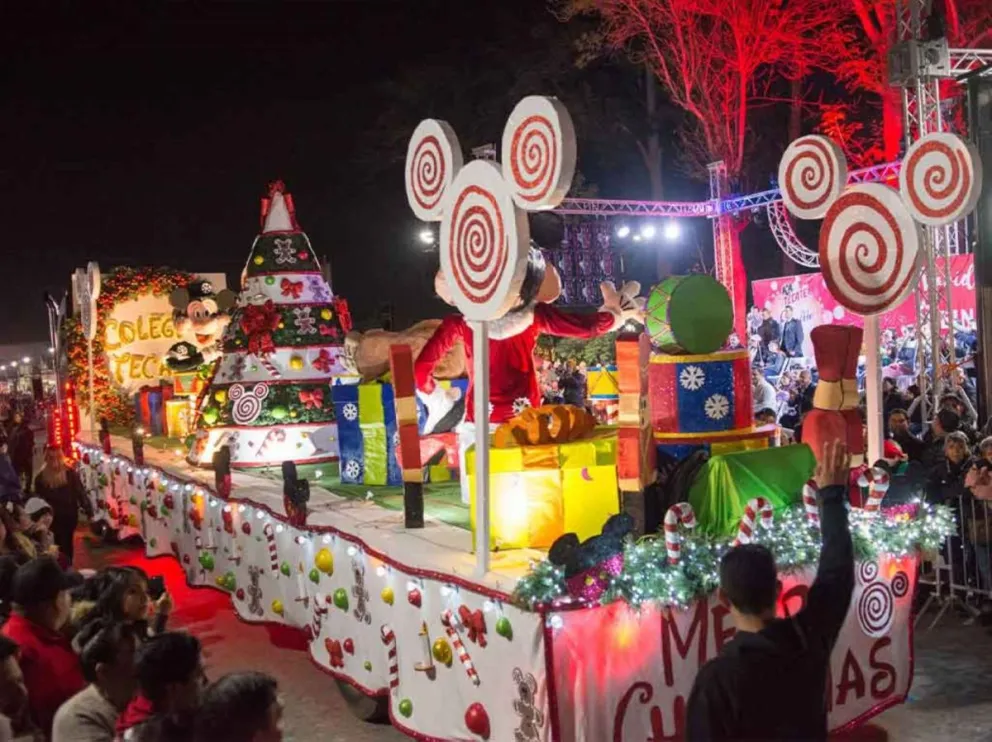 Fecha del desfile navideño en Zacatecas 2023. Foto: Cortesía