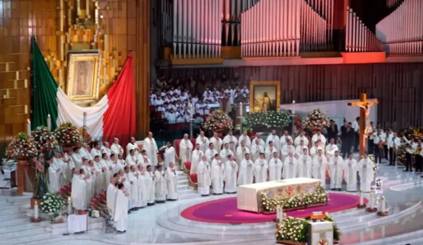 Mañanitas para la Virgen de Guadalupe. Foto: Cortesía