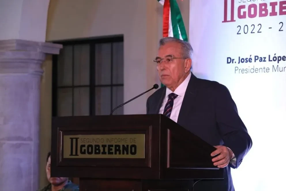 Rubén Rocha Moya, gobernador de Sinaloa.