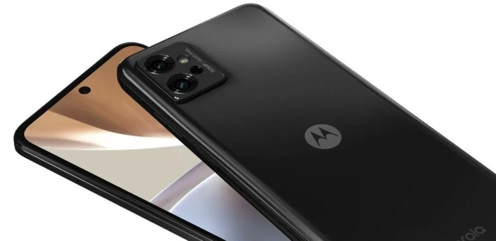 Smartphone Motorola Moto G32 con batería de larga duración. Foto: Cortesía