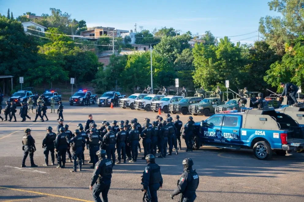 910 elementos de seguridad estarán cuidando a los culichis durante el operativo Gudalupe-Reyes