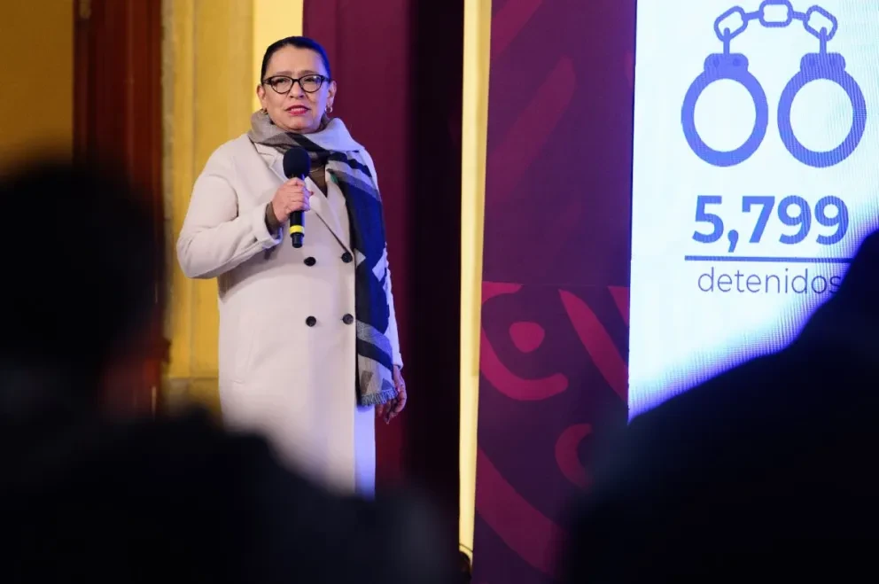 Rosa Icela Rodríguez.