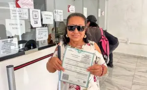  ¡Hacia la inclusión social! Juana María recibe la primer acta de nacimiento en braille en Tabasco