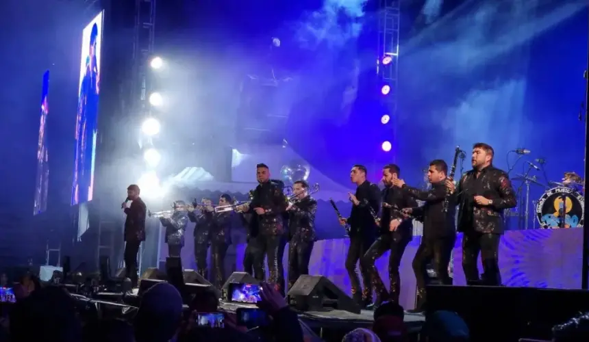 El Recodo se une a los festejos de Guanajuato. Foto: Cortesía