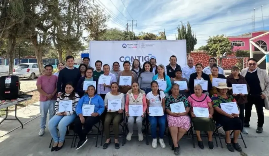 Tres talleres impartió la Secretaría del Trabajo. Foto: Cortesía