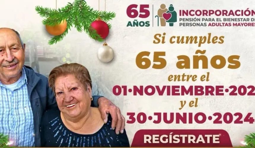 Apresúrate, este 23 de diciembre vence el plazo del registro a la pensión para adultos mayores