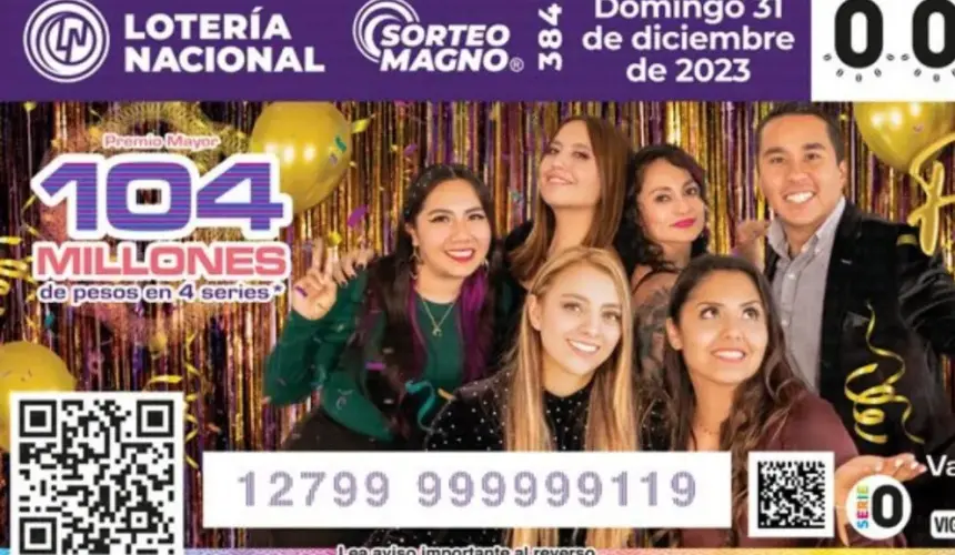 Sorteo Magno 384 de Año Nuevo: ganadores del 31 de diciembre de 2023