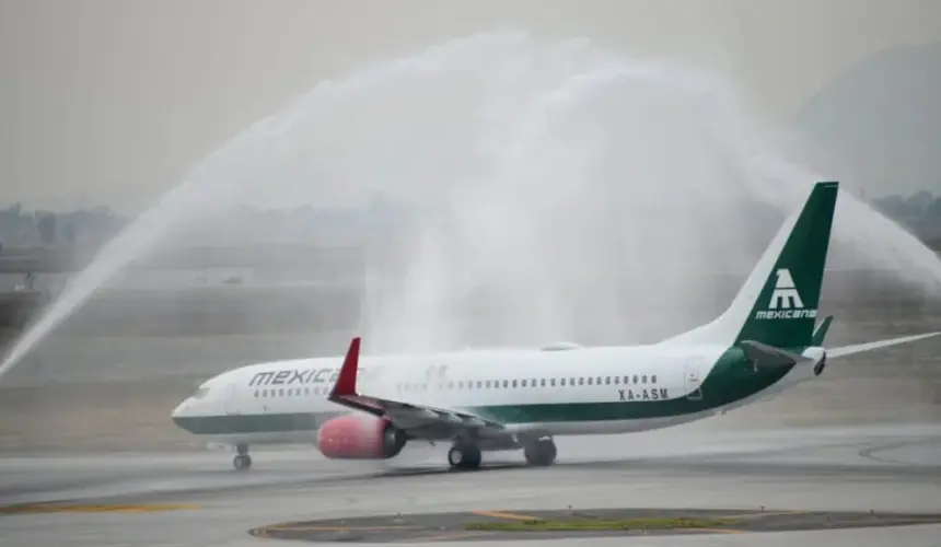 Mexicana de Aviación así fue la gran inauguración.