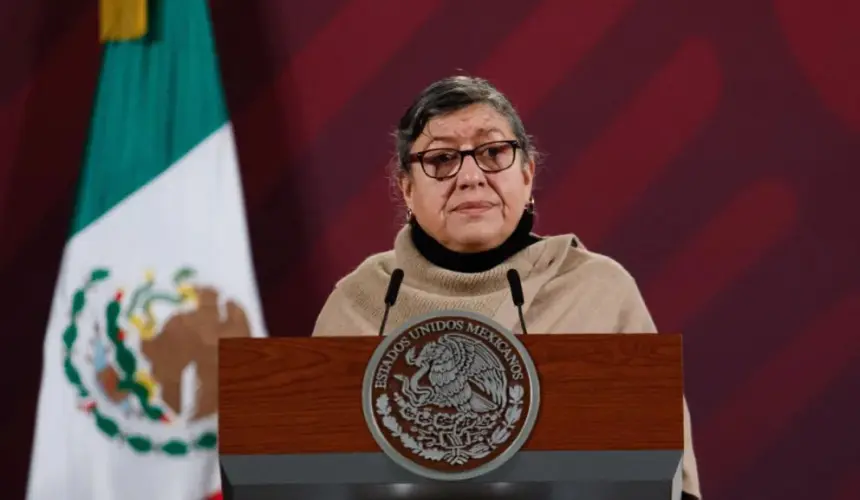 Teresa Guadalupe Reyes Sahagún, titular de la Comisión Nacional de Búsqueda (CNB).