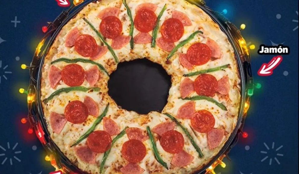 Domino’s lanza la pizza de rosca de reyes.