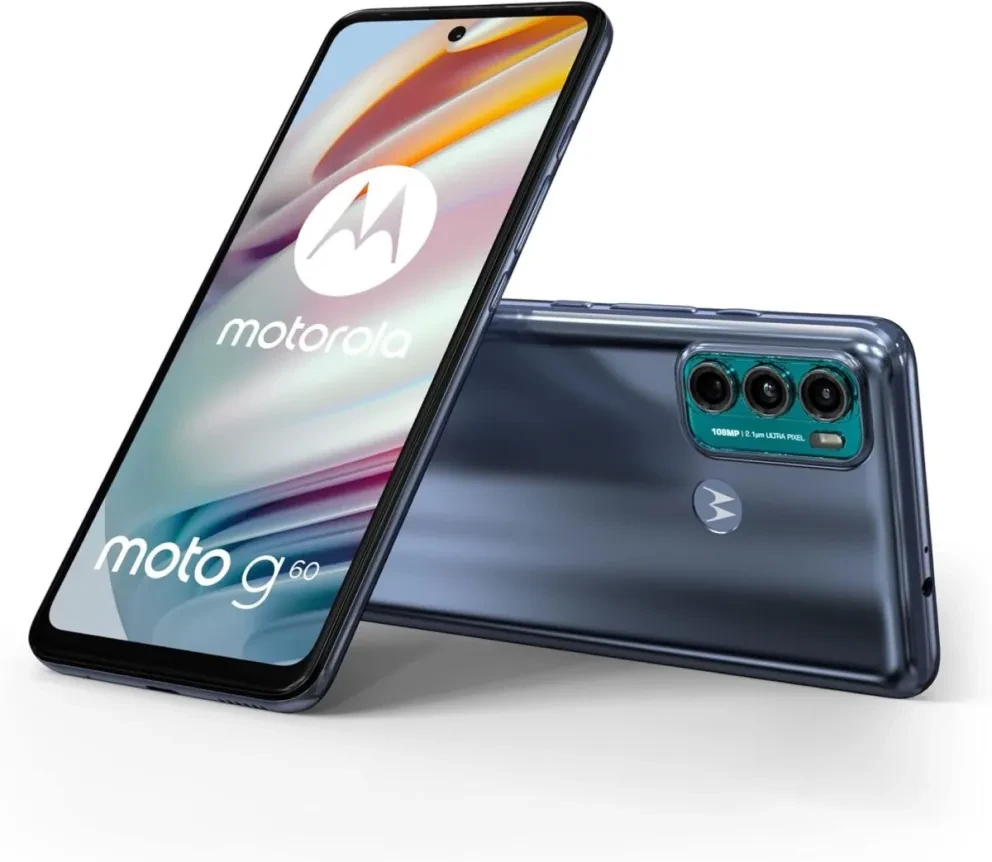 El smartphone Motorola Moto G60 viene equipado con memoria RAM: 4 y 6 GB. Foto: Cortesía