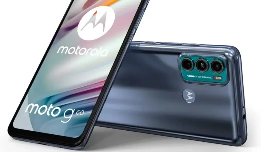  El smartphone Motorola Moto G60 viene equipado con memoria RAM: 4 y 6 GB. Foto: Cortesía