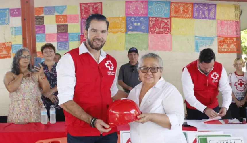 Uno de los principales objetivos “Escuelas Resilientes” es desarrollar la capacidad, el conocimiento y la conciencia de la comunidad escolar  para lograr que las instalaciones educativas sean lugares seguros.  Fotos: Cruz Roja Culiacán