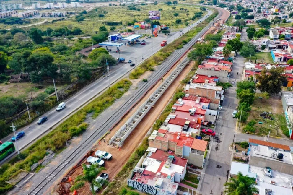 Avances en la #Línea4 a Tlajomulco,.
