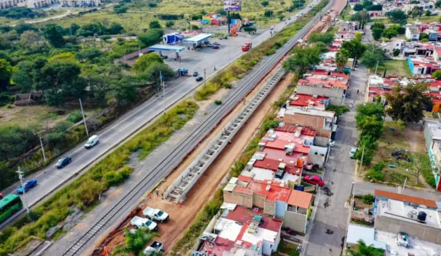 Avances en la #Línea4 a Tlajomulco,.