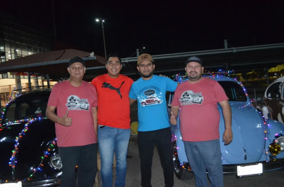 Mojosos Volk, es considerado el único club vochero en Sinaloa interesado en realizar labores altruistas. Fotos: Juan Madrigal