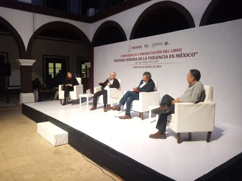 Amena presentación del Libro Historia Mínima de la Violencia en México