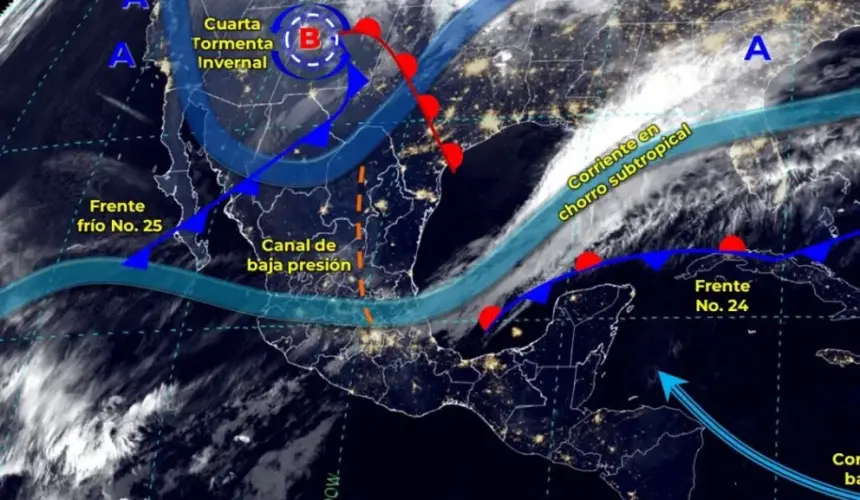 Cuarta tormenta invernal trae heladas a Sinaloa y el norte de México este lunes 8 de enero de 2023