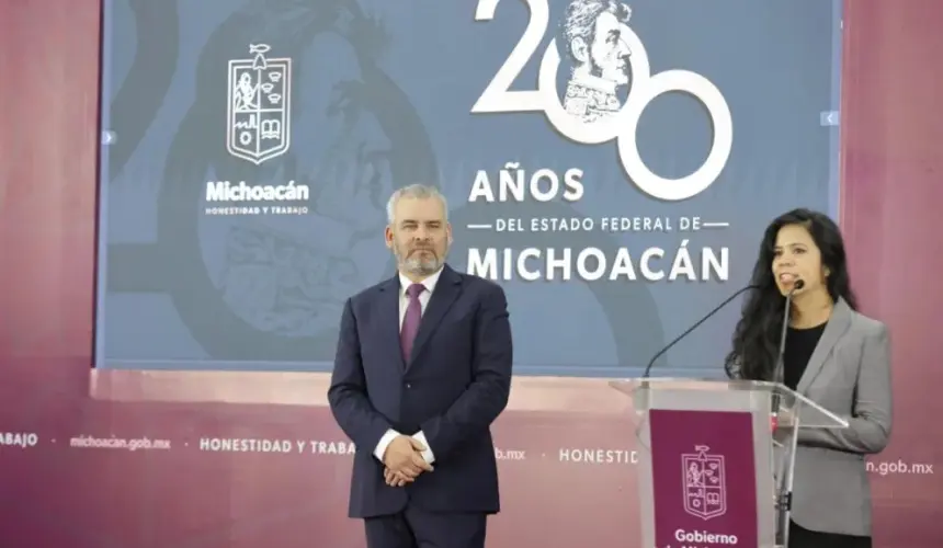 Se elaborará una moneda conmemorativa, se declarará el Día Oficial del Escudo de Michoacán y se oficializará su himno.