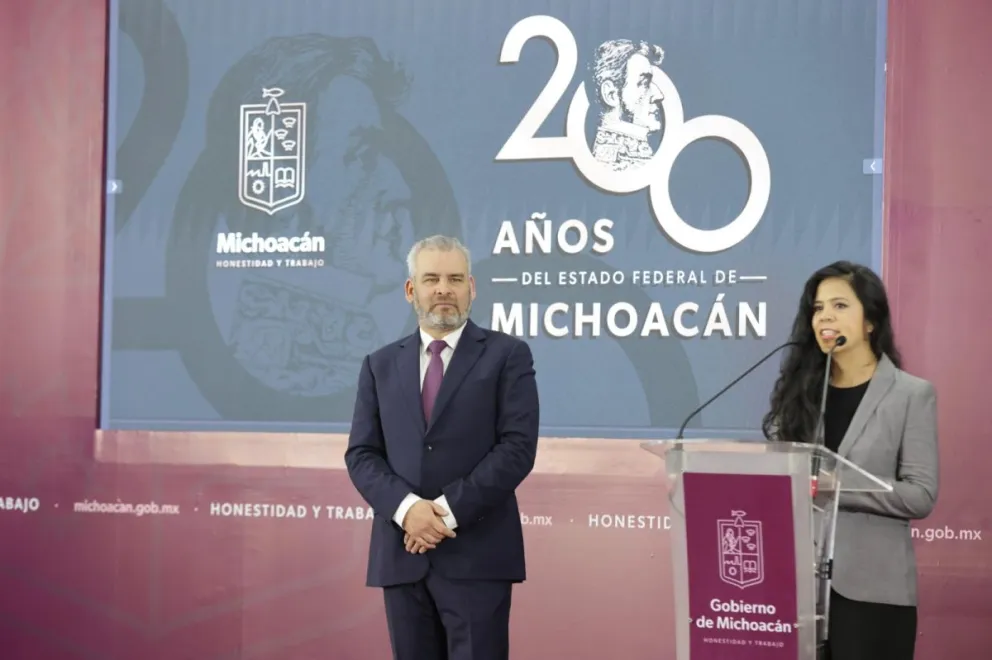 Se elaborará una moneda conmemorativa, se declarará el Día Oficial del Escudo de Michoacán y se oficializará su himno.