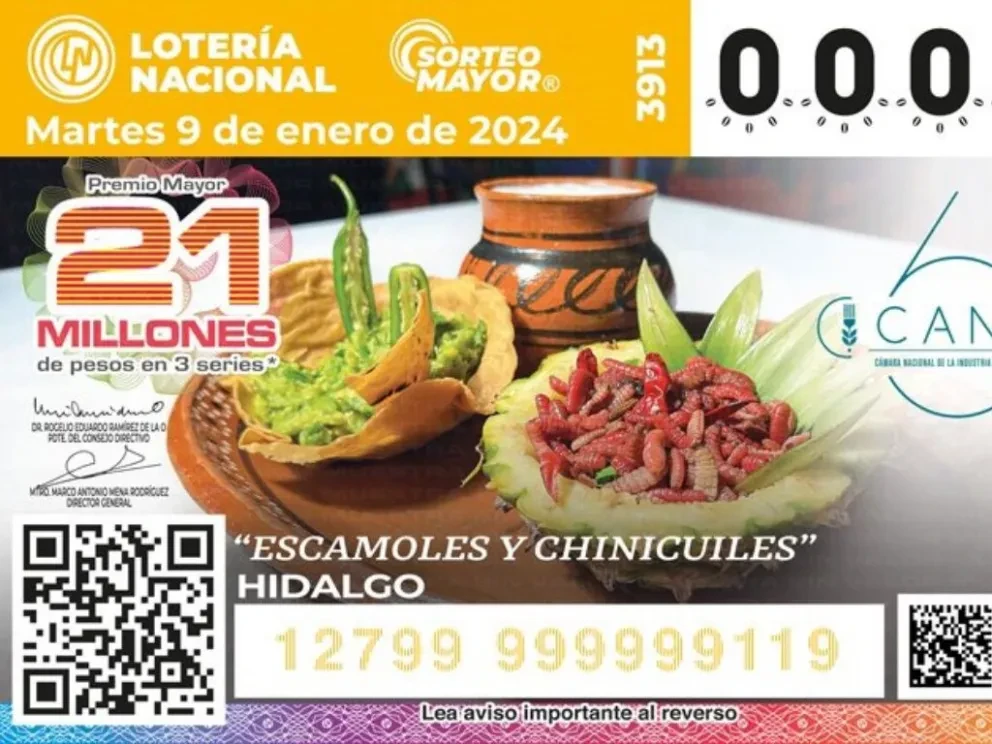 Lotería Nacional: resultados Sorteo Mayor 3913 del martes 9 de enero de 2024