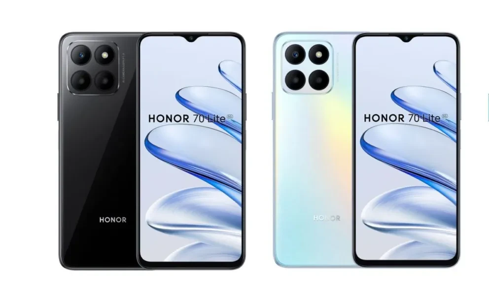 El smartphone Honor 70 Lite inicia el 2024 con descuento en Liverpool. Foto: Cortesía