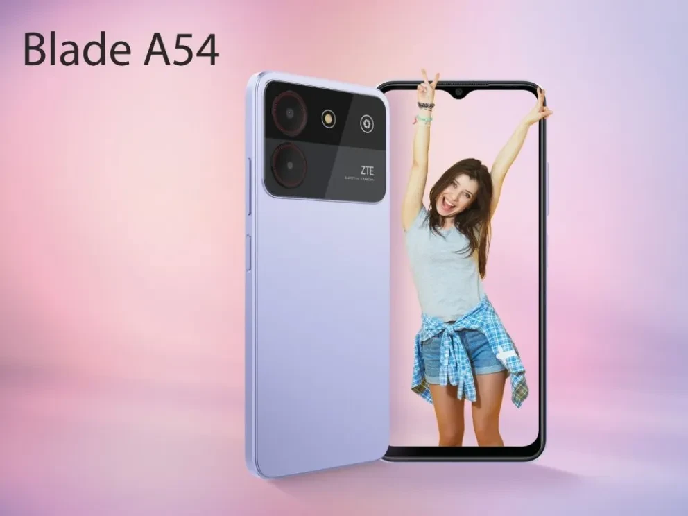 ZTE Blade A54: smartphone con gran pantalla y batería duradera por menos de $1,700 en Mercado Libre