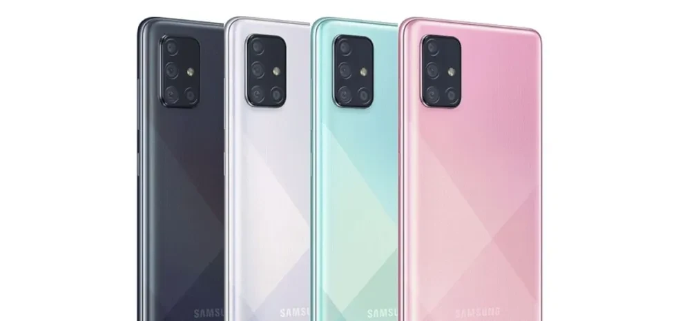El smartphone Samsung Galaxy A71 viene con cámara frontal de 32 megapíxeles. Foto: Cortesía