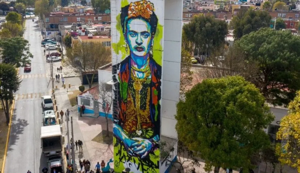 Los colores de Frida Kahlo en Metepec, Edomex