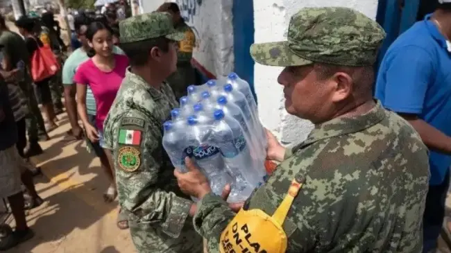 Continúan los apoyos a la Emergencia de Huracán OTIS en Acapulco