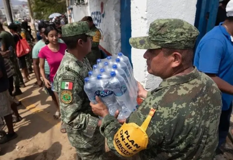 Continúan los apoyos a la Emergencia de Huracán OTIS en Acapulco