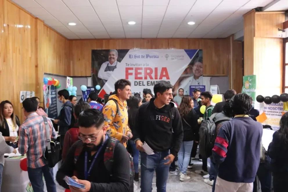 Anuncian la primera feria de empleo en Puebla de este 2024. Foto: Cortesía
