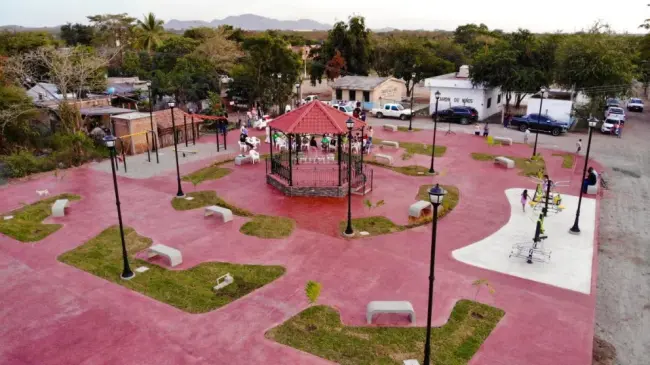 ¡Quedó chula! Así es la nueva plazuela de Caleritas en Mazatlán.