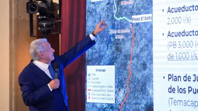 Andrés Manuel López Obrador, presidente de México.