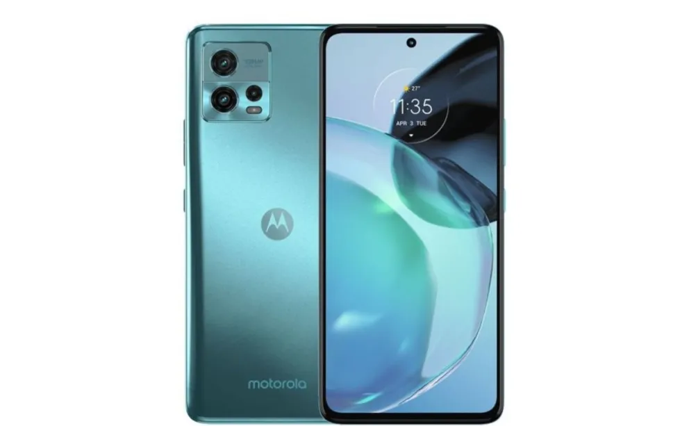El smartphone Motorola Moto G72, tiene una buena relación entre su costo y sus atractivos. Foto: Cortesía