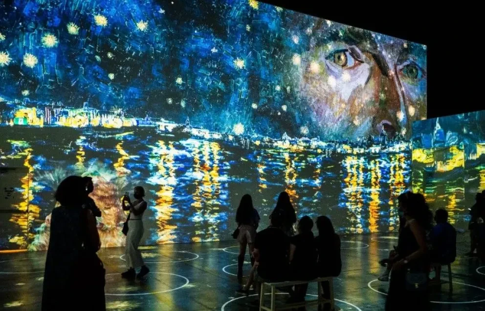 Los cuadros de Van Gogh cobran vida en Puebla