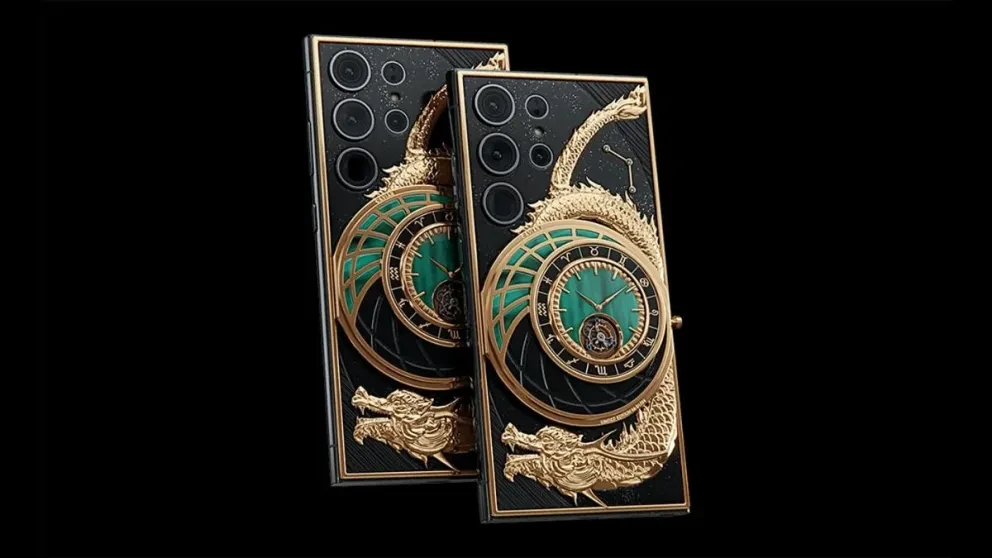 Esta edición personalizada del Samsung Galaxy S24 Ultra se limita a 24 unidades. Foto: Caviar