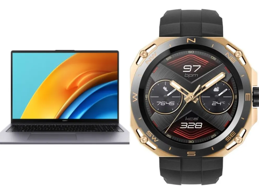 Amazon remata la laptop Huawei MateBook D16 con el Watch GT Cyber de regalo